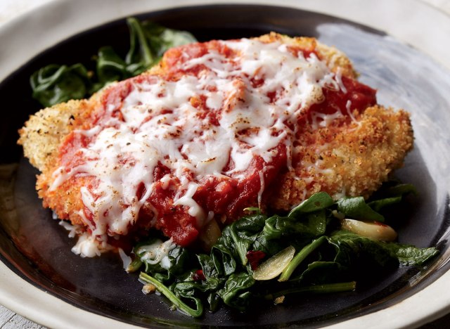 Pollo a la parmesana saludable