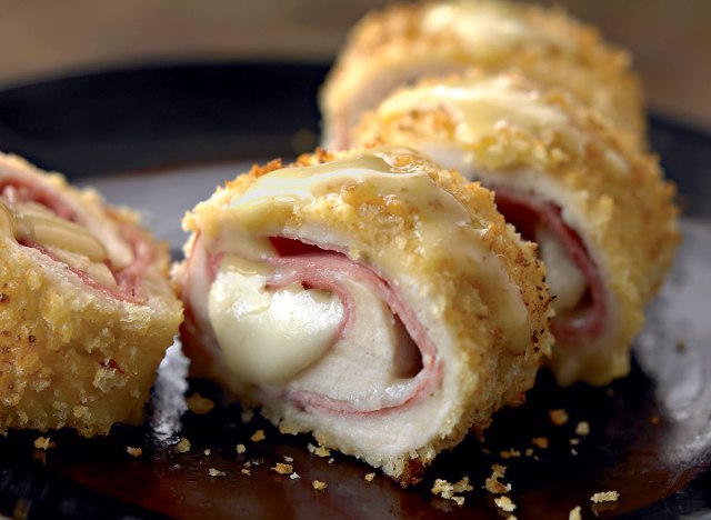 Cordón de pollo sin gluten con mostaza a la miel
