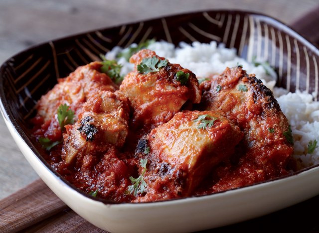 Pollo tikka masala saludable
