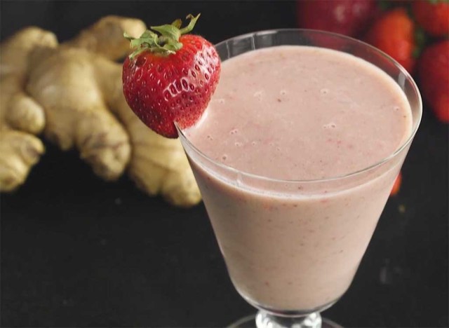 Batido de hombre de jengibre